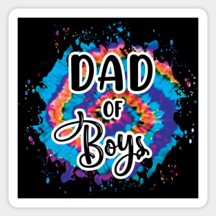 Dad Of Boys Sticker